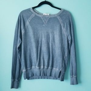Faded Blue Long-Sleeved Shirt